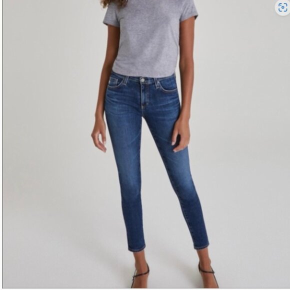 AG Adriano Goldschmied The Legging Ankle Skinny Medium Wash Jeans | Size 29R - Picture 13 of 14
